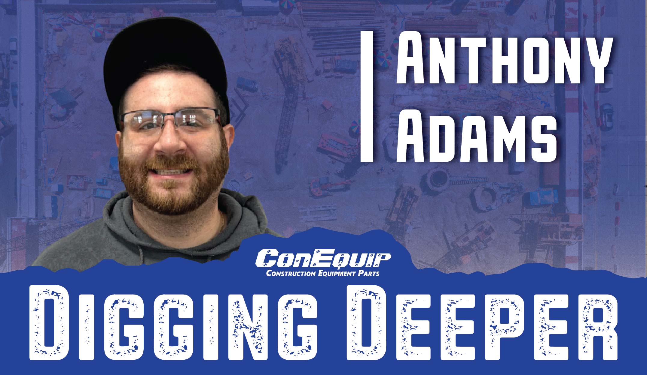 ConEquip Parts Specialist Anthony Adams