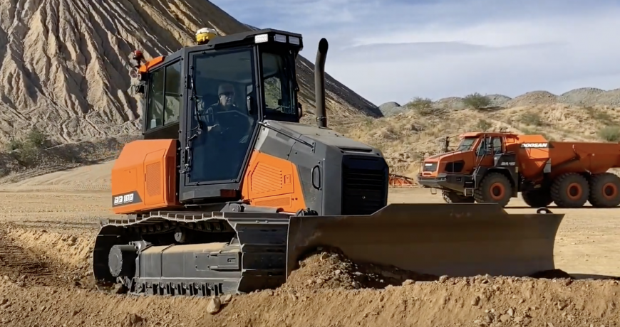 Coming to America, Doosan Dozers!