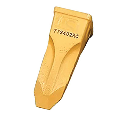 Excavator bucket rock chisel tooth