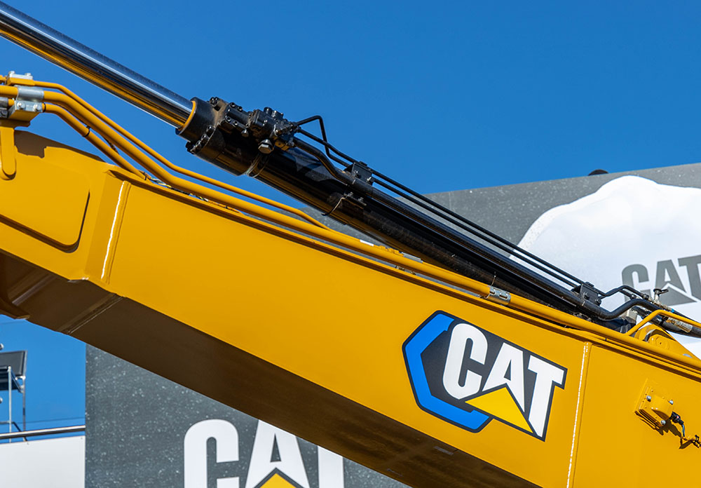 Stick cylinder on a Cat Excavator