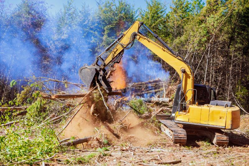 Fighting Wildfire with Heavy Equipment