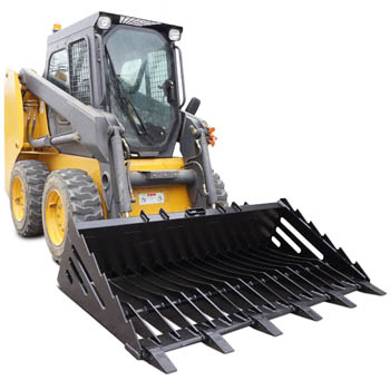 Skid Steer rake attachment
