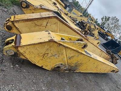 Used Salvaged Booms, Arms, Buckets