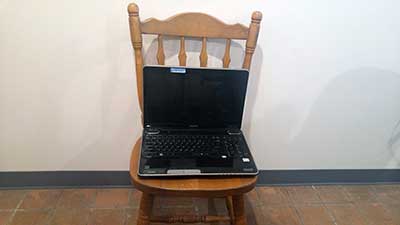 The Chair & Laptop The Chair & Laptop