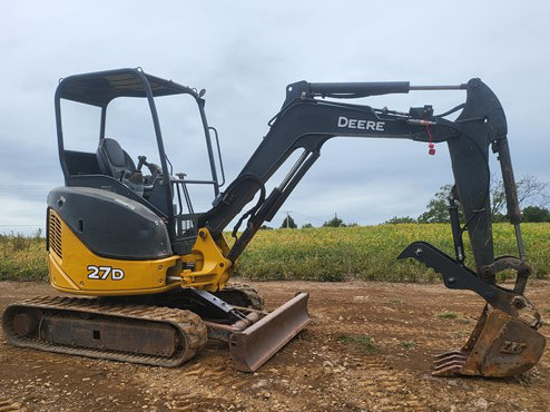 Deere 27D Mini Excavators Parts