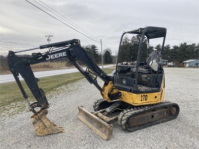 Deere 27D Excavator Deere 27D Excavator