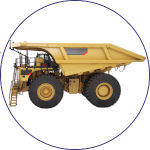 Mining Truck Parts Diagram Icon