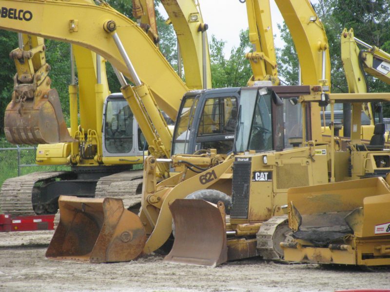 Storing Idle Heavy Construction Equipment