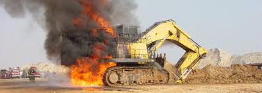 Construction Machine Fire Causes and Prevention