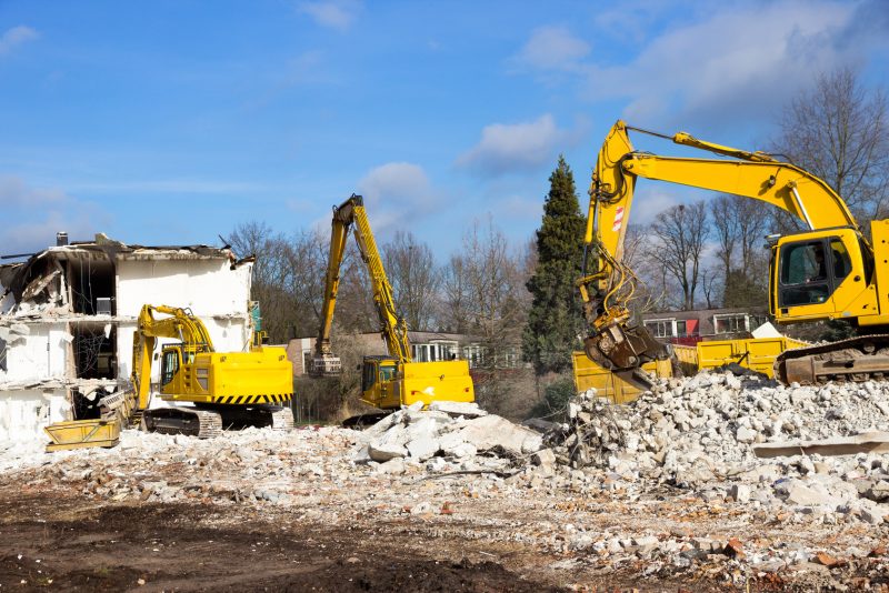 Machines Used for Demolition