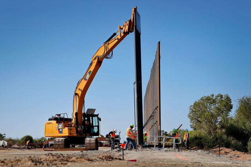 Border Wall Construction Heats Up