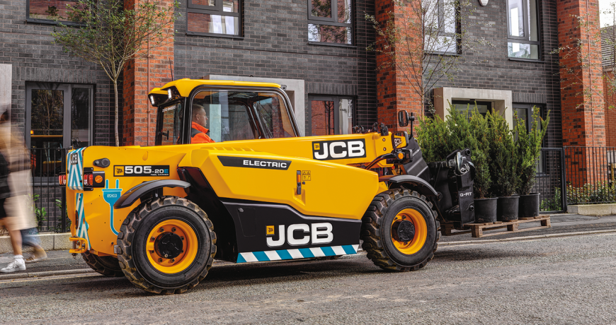 JCB Introduces the Electric 505-20E