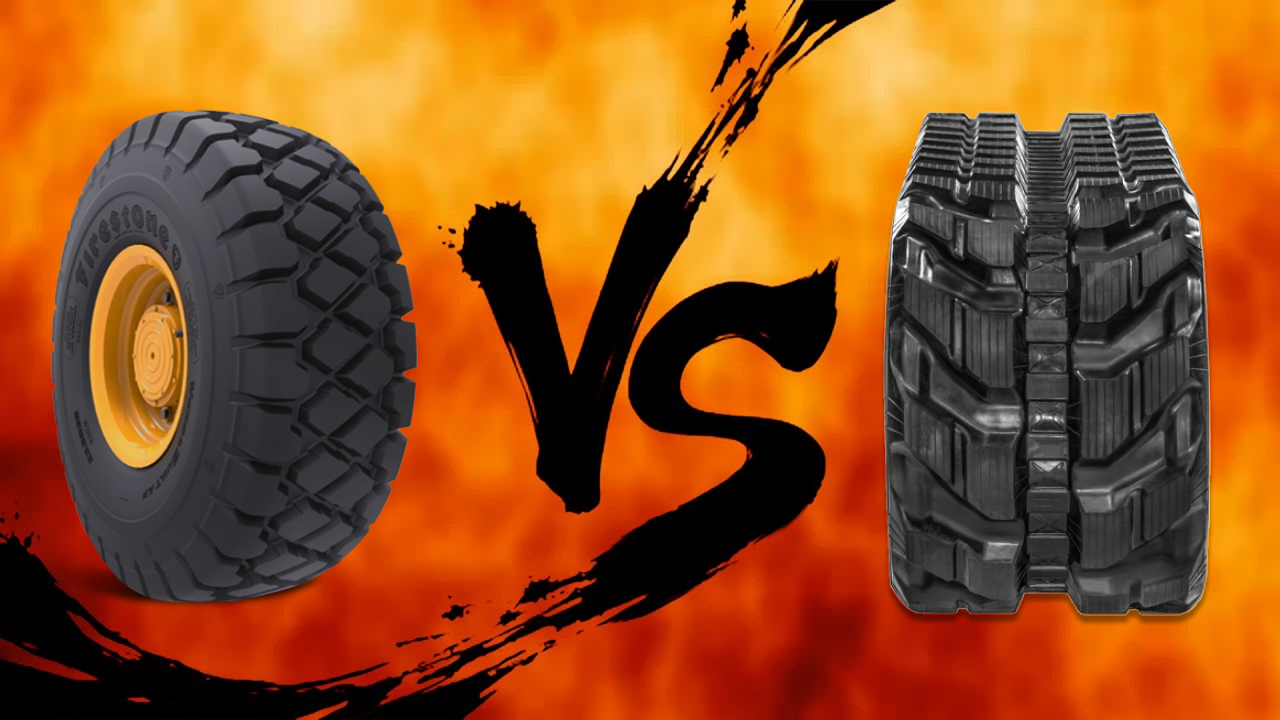 Wheels VS. Tracks! Who will win? 