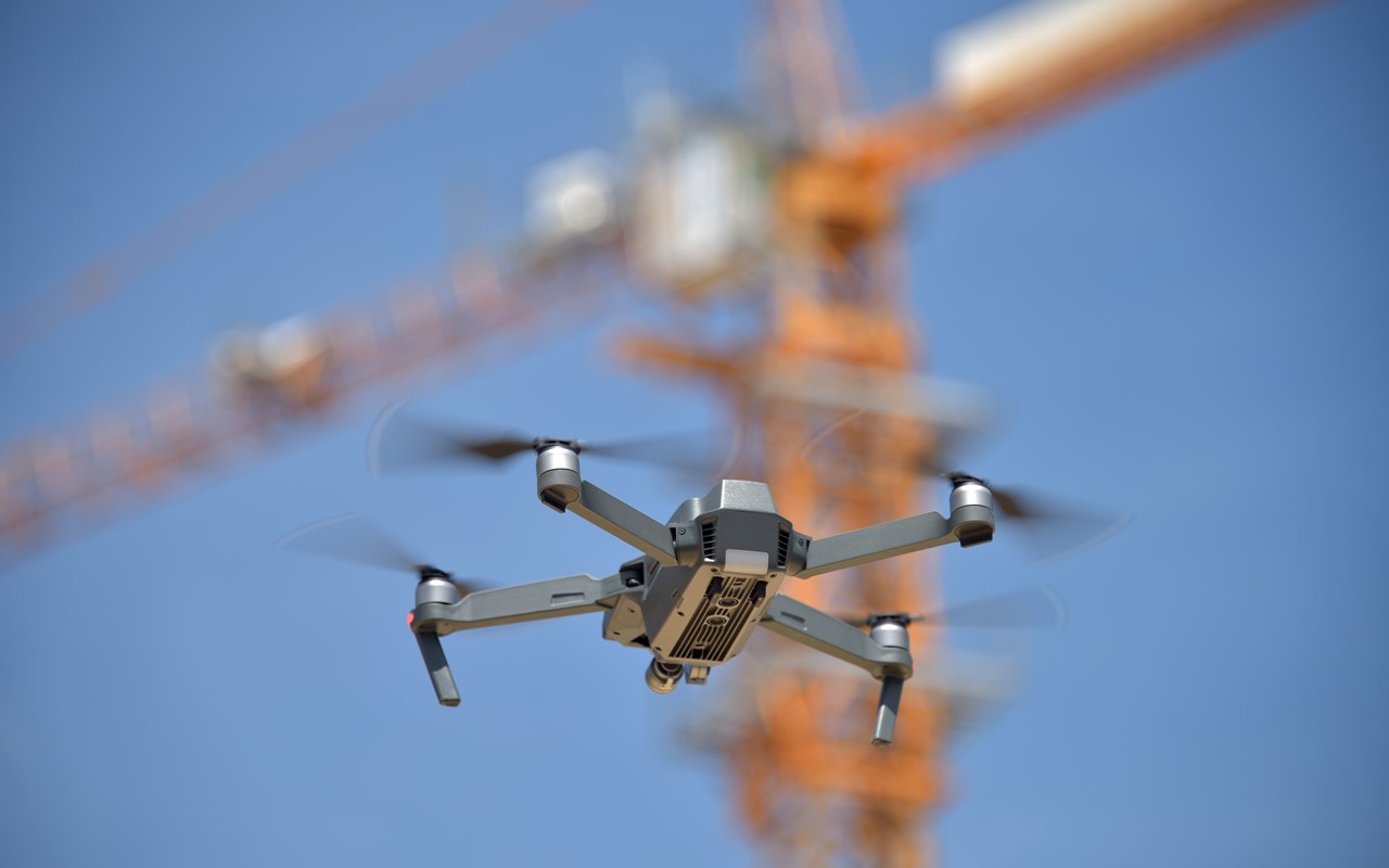 Drones and Excavators Party Together