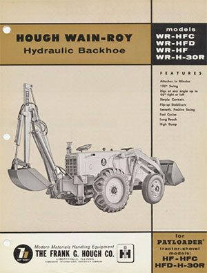 Hough Wain-Roy Backhoe