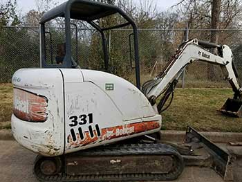 Bobcat used and salvage parts for mini excavator models - 331 - 325