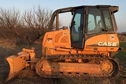 Case used and  salvage dozer parts