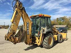 Deere used and  salvage backhoe parts