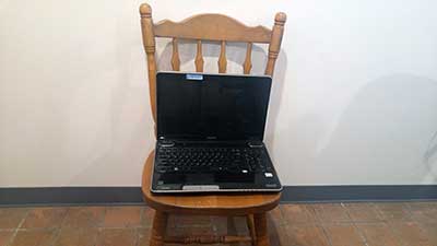 The Chair & Laptop