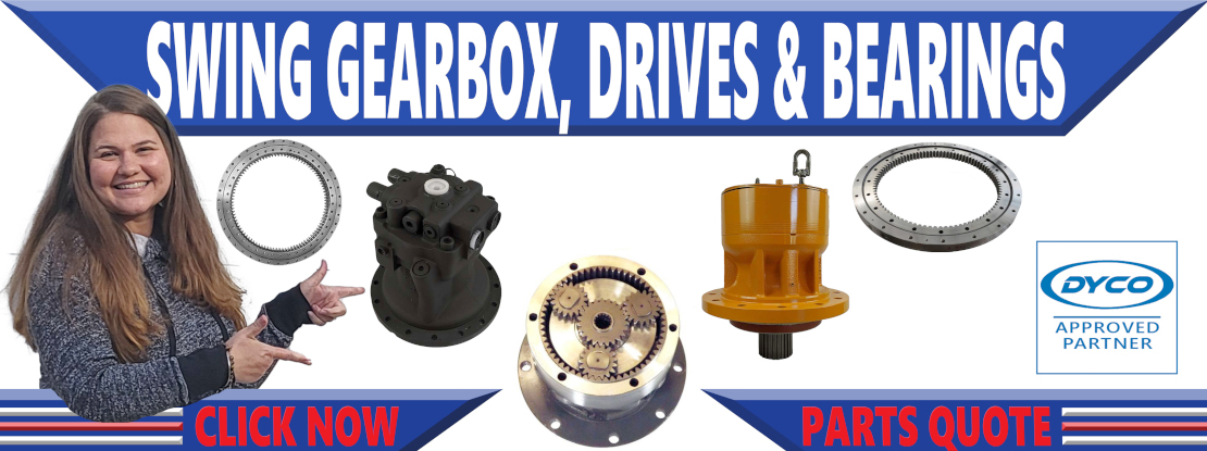 Heavy Swing Gearbox, Drives & Bearings